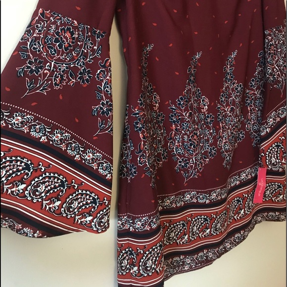 NWT✨ Xhilaration Boho Style Paisley Print Dress - Picture 2 of 7